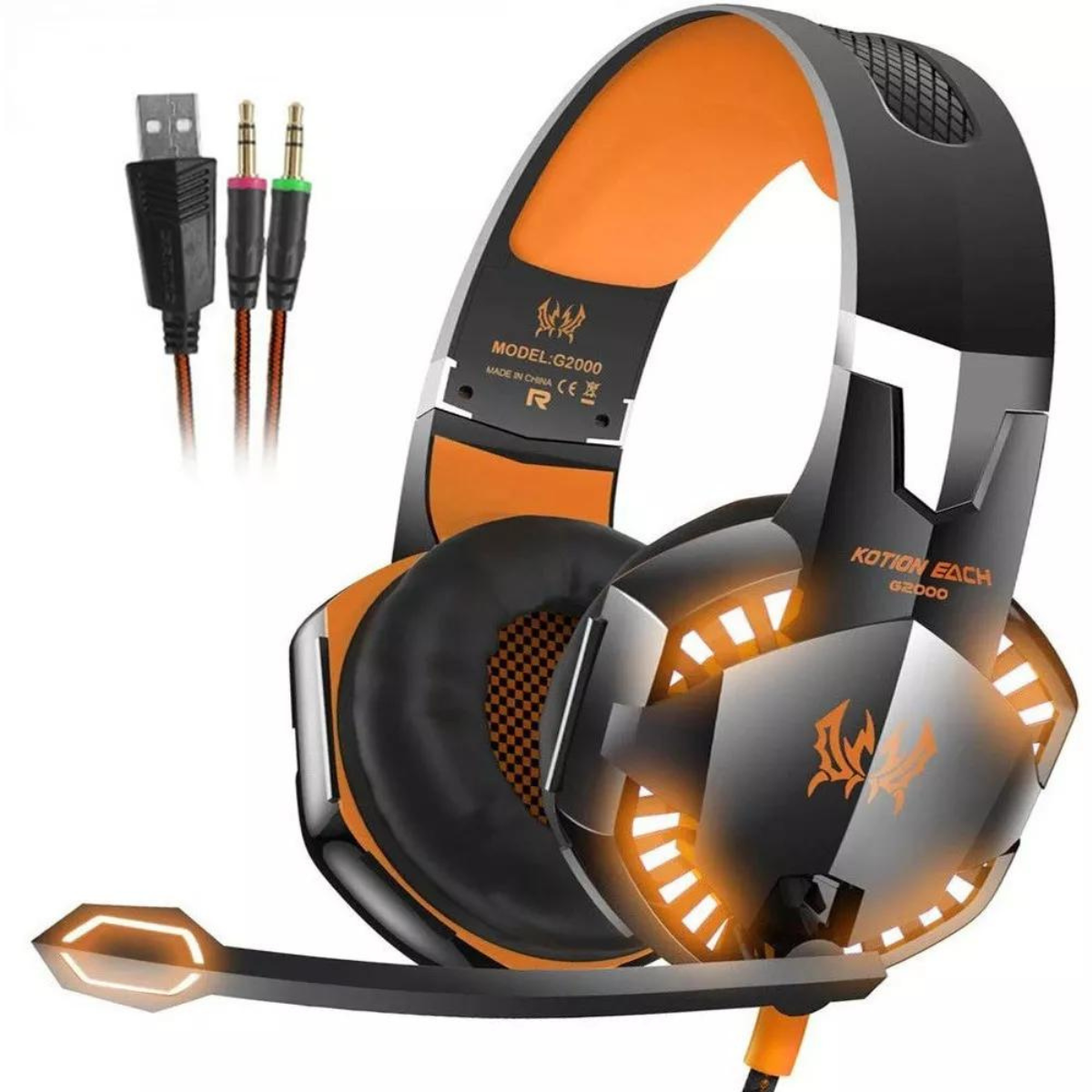 GameSound G2000™: Auriculares Gamer con Micrófono