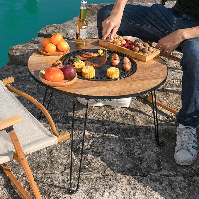 Mesa Plegable con Parrilla GrillTable™