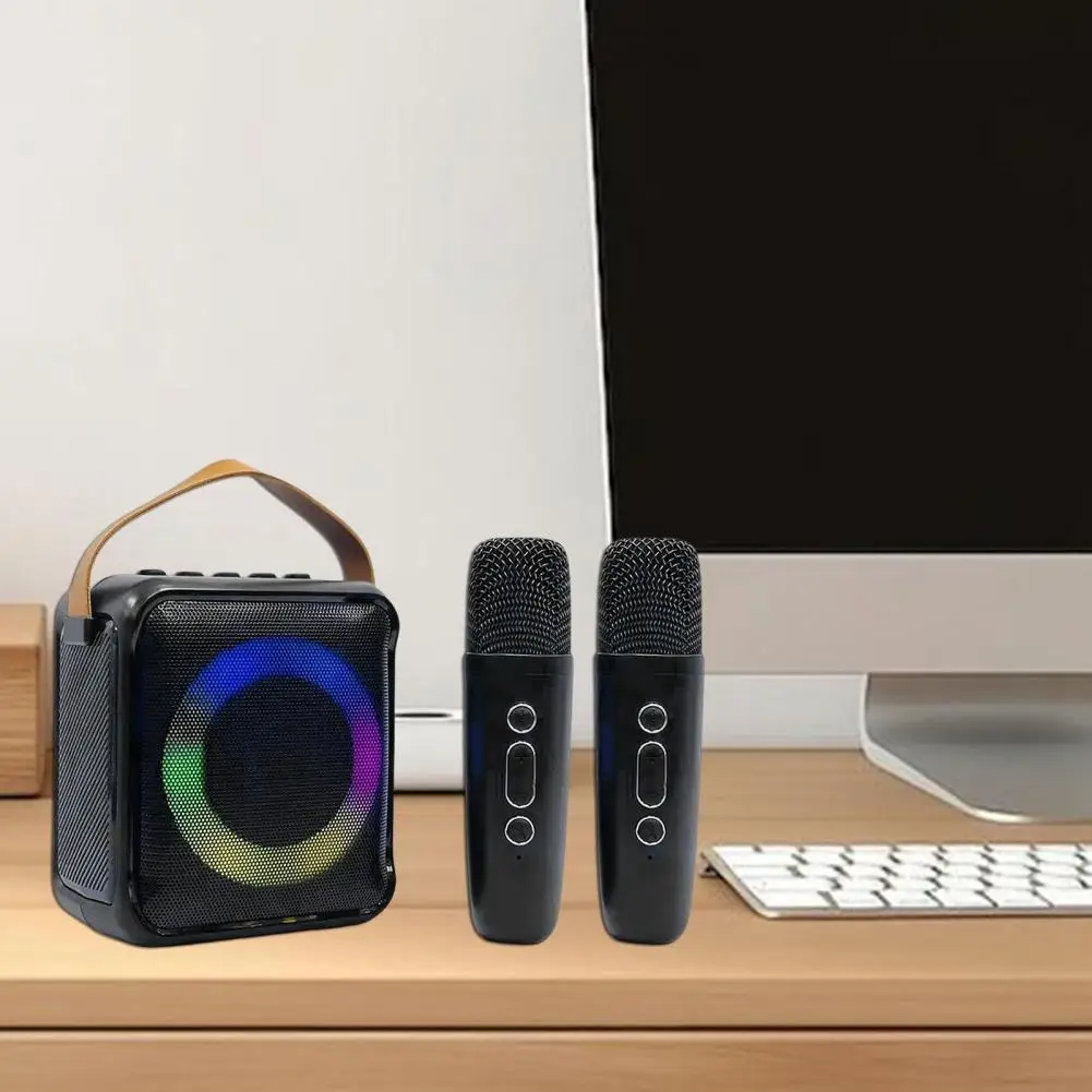 Mini Máquina de Karaoke con Altavoz Estéreo – Diversión Portátil con Sonido Envolvente
