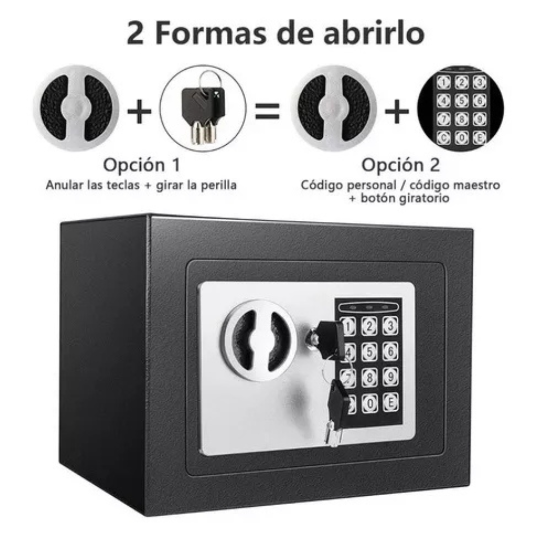 Caja Fuerte Electrónica Digital Saco™ – Protección Inteligente para tus Objetos de Valor