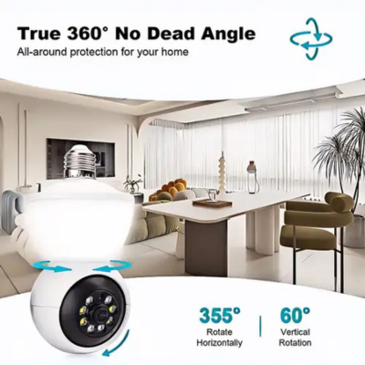 Cámara de Seguridad WiFi 1080P HD – Protección Total Inteligente