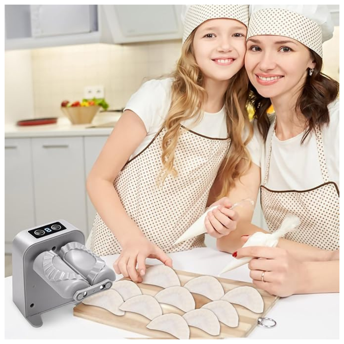 Máquina Eléctrica Fabricadora de Empanadas™