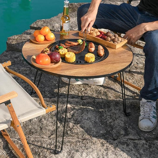 Mesa Plegable con Parrilla GrillTable™