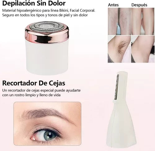 Depiladora Eléctrica 4 en 1 SilkBeauty™