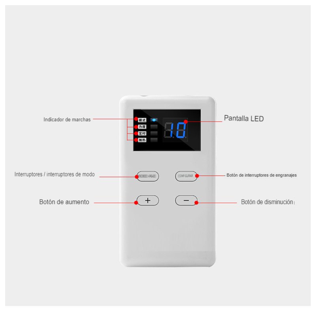 Masajeador de Pies Terapéutico EMS con Calor y Estimulación Muscular™